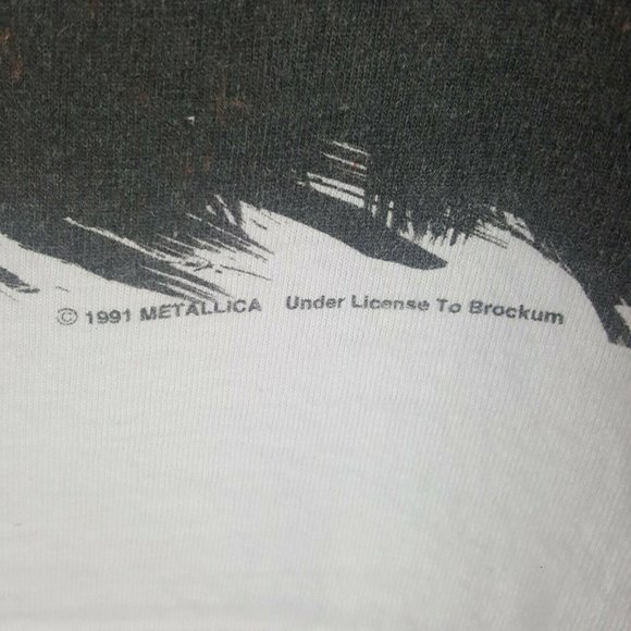 Vtg 90s Metallica Where Ever I May Roam T-Shirt XL - Picture 5 of 12